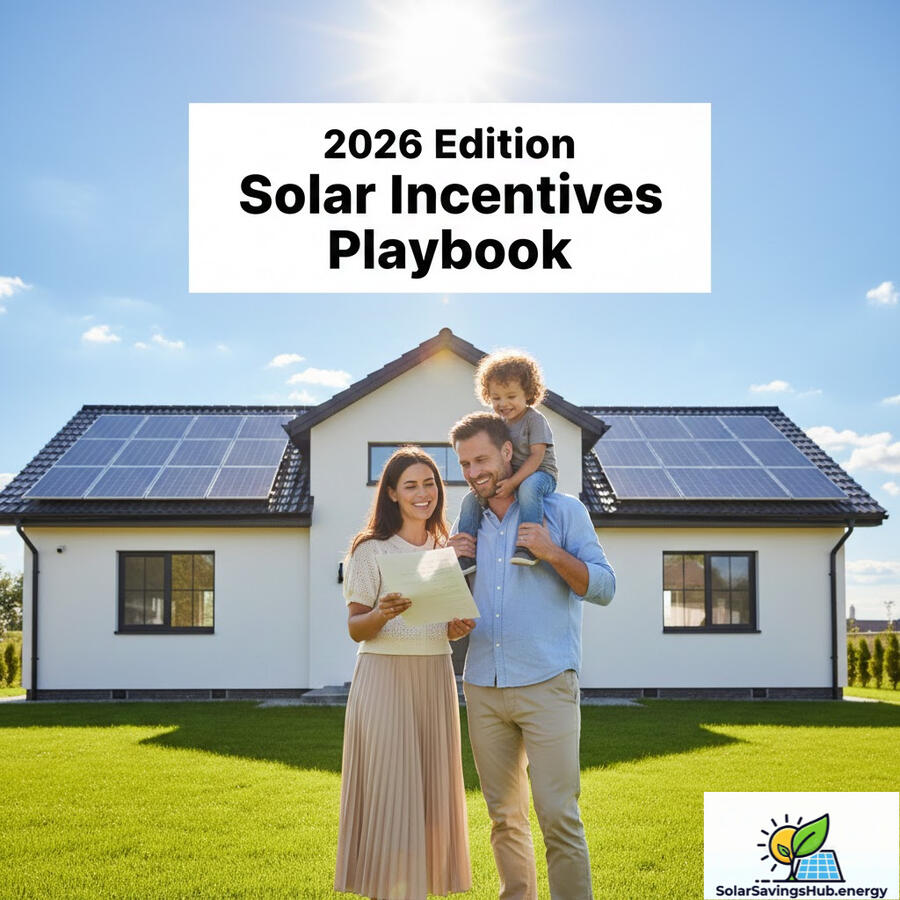 How to legally stack solar tax credits, rebates, and utility incentives before programs change — written specifically for U.S. homeowners. Easily master thousands in solar incentives before rebates shrink and rules change. A guide to capturing every sola